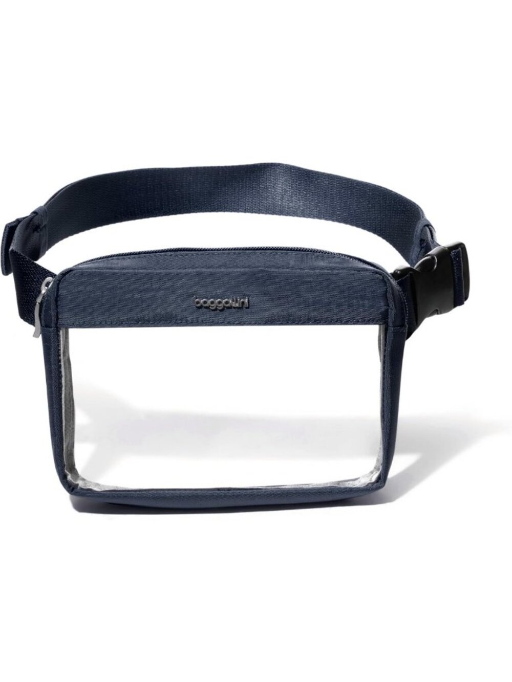 Clear Stadium Belt Bag - French Navy, Lightweight, Water-Resistant